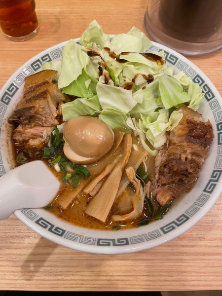 「太肉麺（大盛）」@桂花ラーメン 渋谷センター街店の写真