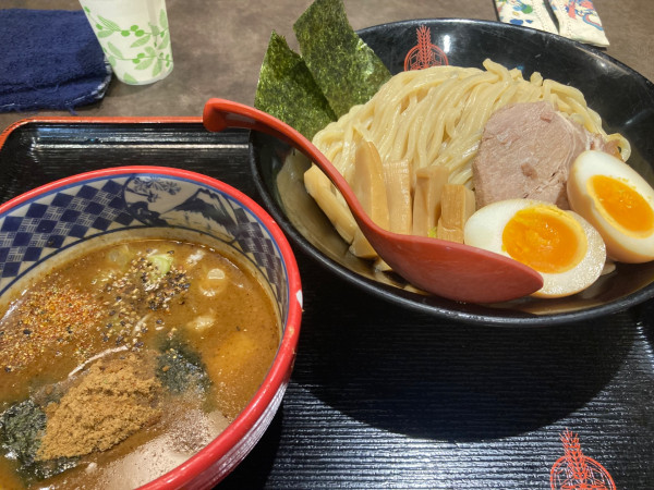 「つけ麺全部のせ」@つけ麺専門店 三田製麺所 イオンモール広島府中店の写真