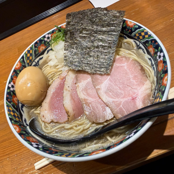 「特製中華蕎麦」@亀戸煮干中華蕎麦 つきひの写真