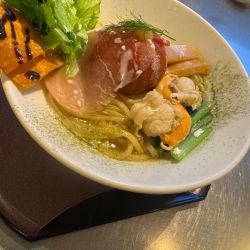 まるごとトマト  帆立とトマトのメラージュ