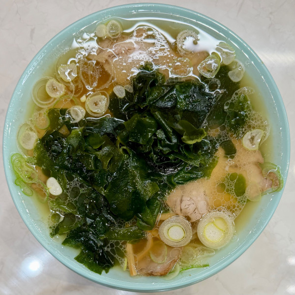 「中華そば わかめ」@なぎちゃんラーメン  浅草橋駅前店の写真