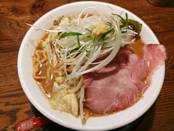 「野菜たっぷり味噌 1000円」@純米味噌らーめん みそら堂 小山店の写真