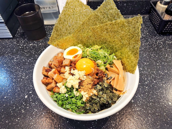 「台湾まぜそば 全部のせ」@麺屋 こころ 高田馬場店の写真