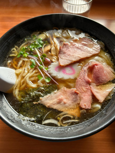 「ワンタン麺」@ラーメン処 菊忠の写真