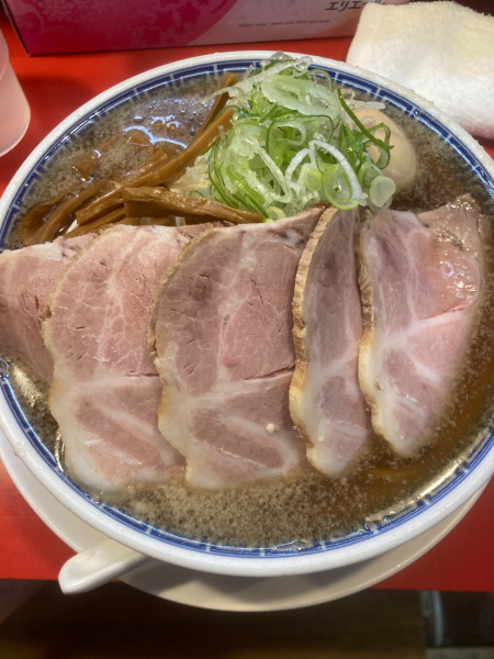 「ラーメン全部」@中華そば 大河の写真