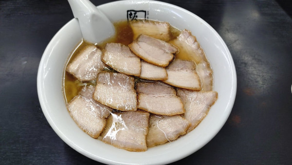 「焼豚ラーメン(大盛・メンマ抜)」@喜多方ラーメン 坂内 練馬中央店の写真
