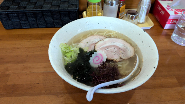 「塩ラーメン680円」@いのまるの写真