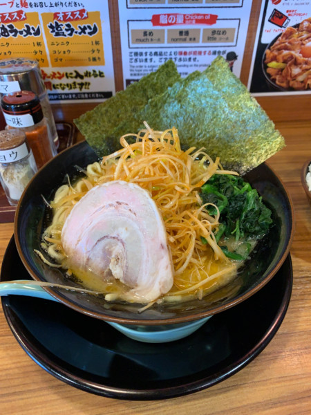 「ネギラーメン」@横浜家系ラーメン 野田家の写真