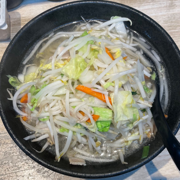 「タンメン 900円（野菜増し）」@タンメンしゃきしゃきの写真