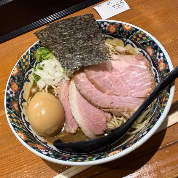 「特製濃厚蕎麦」@亀戸煮干中華蕎麦 つきひの写真