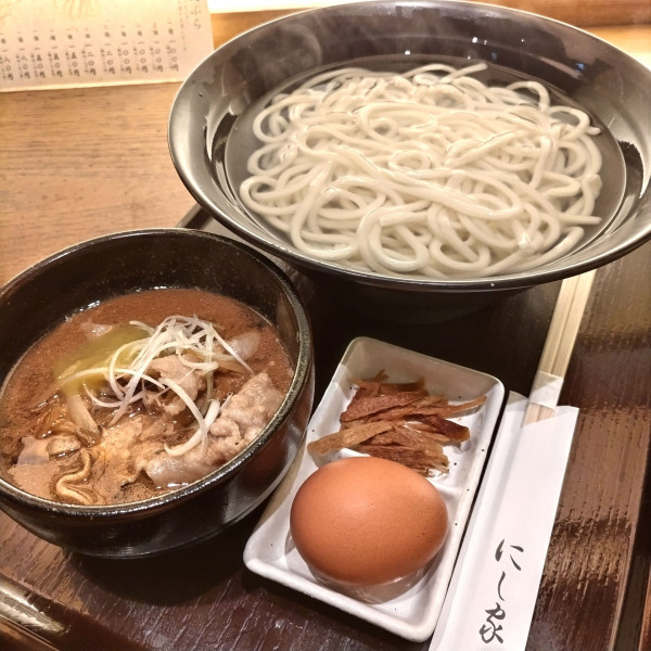 「名物 肉つけ（￥1,210）」@心斎橋 にし家 グランフロント大阪店の写真