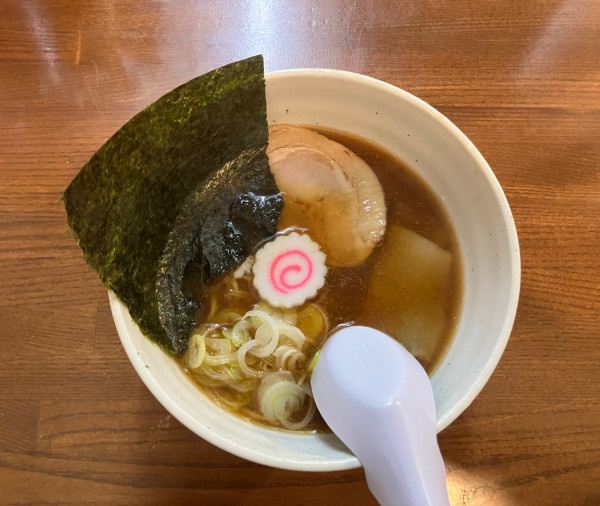 「ミニ中華そば 600円」@ラーメンまるみの写真