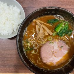 銀座カレーらーめん、ライス