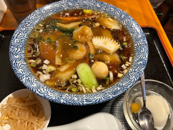 「広東五目あんかけラーメン」@福餃子の写真