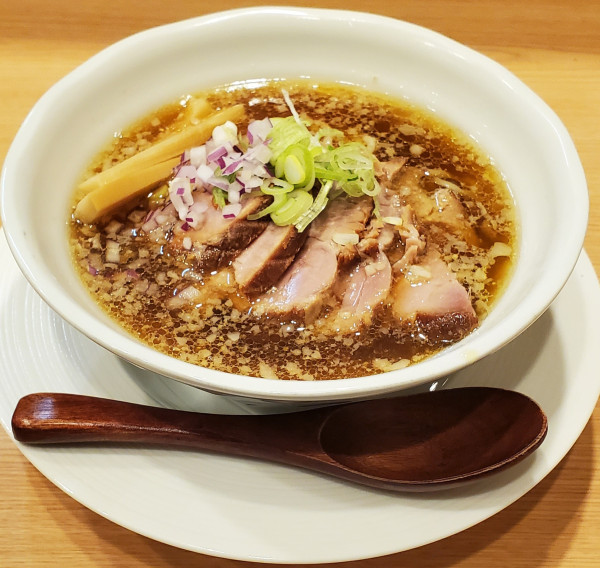 「背脂生姜チャーシュー麺」@横浜淡麗らぁ麺 川上の写真