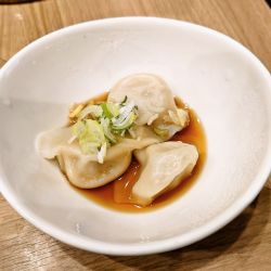 煮干しつけ麺＋水ギョーザ