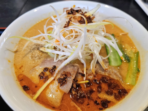 「濃厚ごま味噌ラーメン」@喜多方ラーメン坂内 亀有店の写真