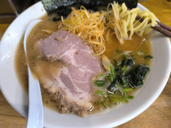 「ねぎラーメン(950)」@らーめん 㐂輪の写真