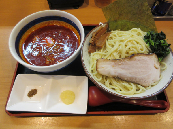 「限定　クラシック辛みそつけ麺Ｂ（１０００円）」@佐貫大勝軒ゆうの写真