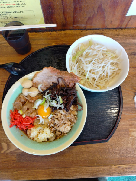 「12月限定　汁なしカレー　小」@ラーメンめじの写真