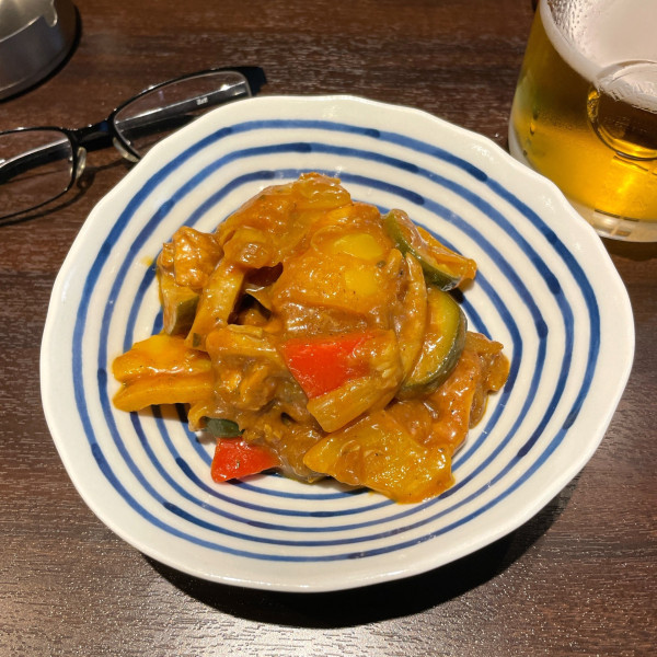 「インドチキンカレーラタトゥイユ」@風月食堂 尾和の写真