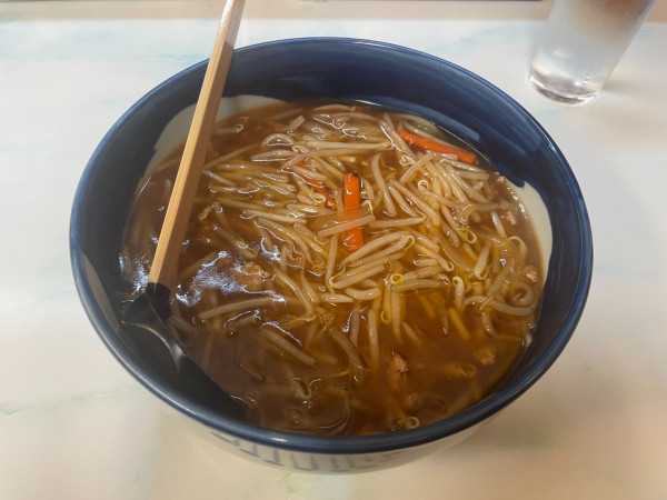 「モヤシそば」@手造りラーメん 幸楽の写真