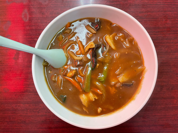 「カレーラーメン¥800」@中華料理 玉の写真