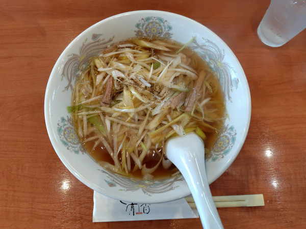 「ネギラーメン980円」@CHINESE 天香の写真
