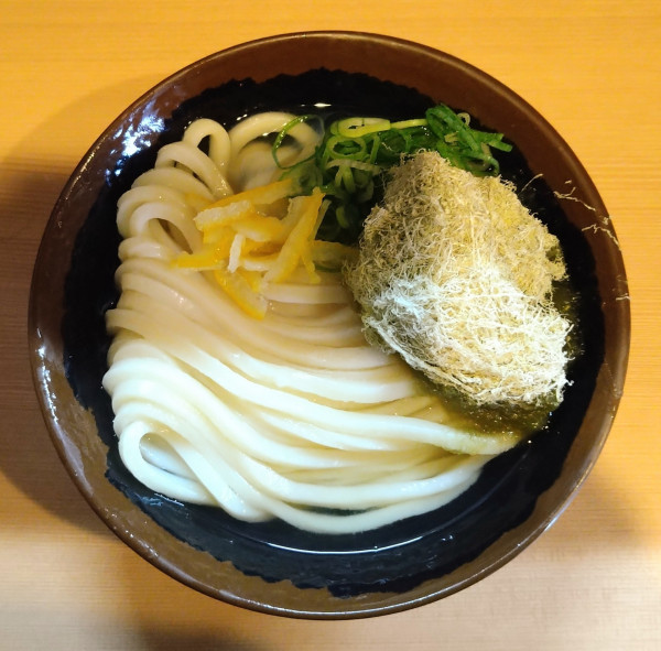「柚子とろろ昆布うどん【限定】」@香川一福  西新宿の写真
