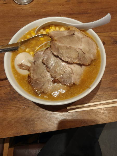 「味噌ラーメン　特製　1250円」@ラーメン 嘉祥の写真