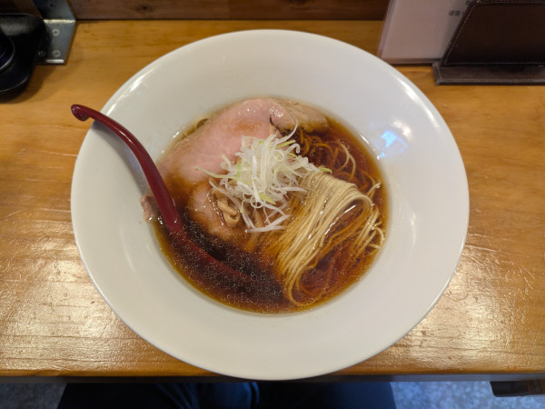 「醤油らぁ麺　780円」@らぁ麺行田屋の写真