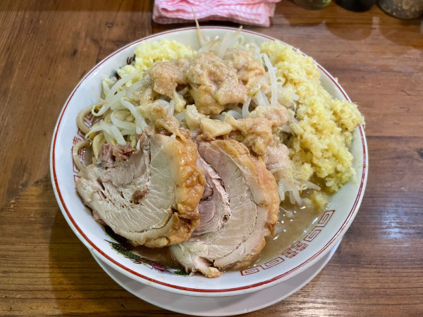 「大ラーメン」@ガッツリラーメンいち豚 いわき鹿島店の写真