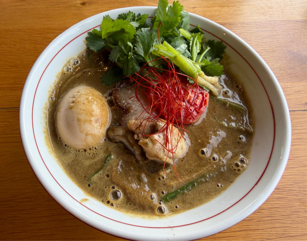 「牡蠣の濃厚味噌そば」@麺 㐂色の写真