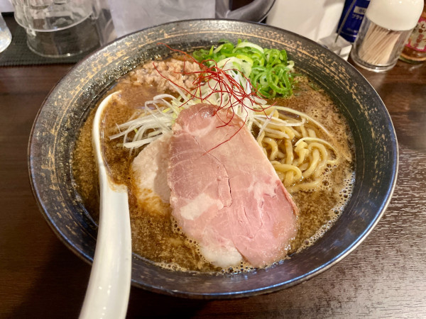 「味噌そば」@麺や でこの写真