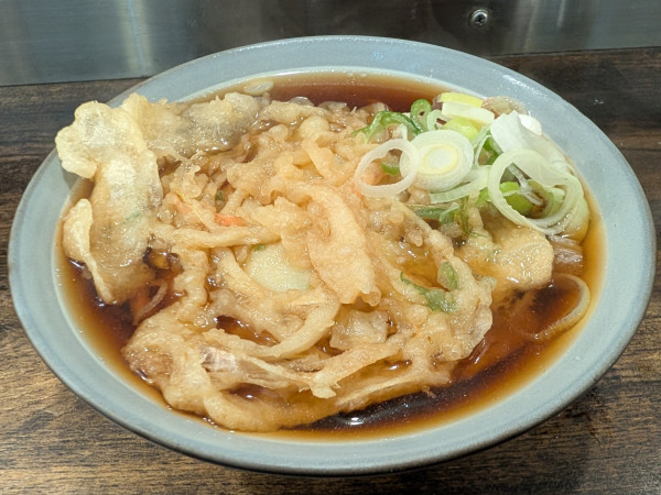 「天ぷらそば（480円）」@ガリレオ八兵衛の写真