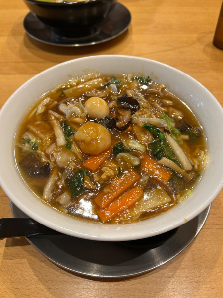 「五目うま煮ラーメン」@らーめん 麺華の写真