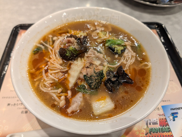 「THE麻辣拉麺 FANTASTIC Edition（2辛）」@らあめん花月嵐 和光市駅前店の写真