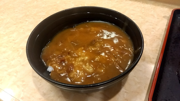 「カレー丼」@小諸そば 三田店の写真