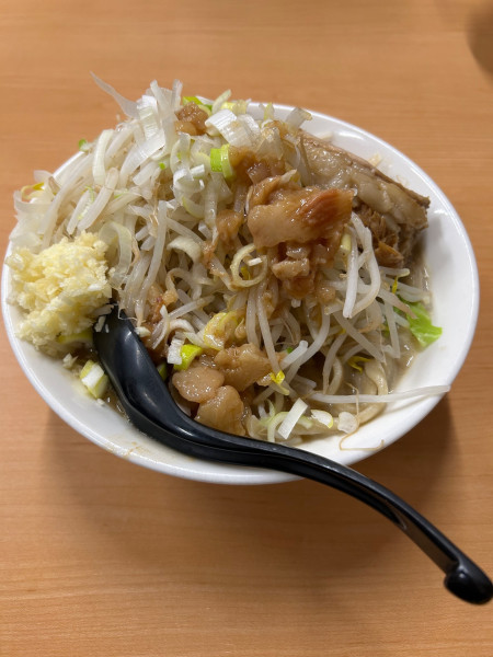 「ラーメン大盛り 全マシ 1140円」@ラーメン一心の写真