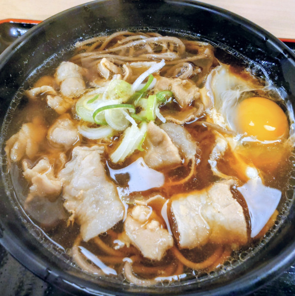 「肉そば」@よもだそば 有楽町店の写真