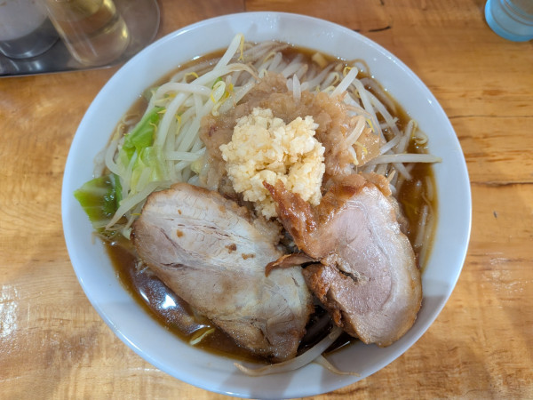 「ラーメン、３００g」@六麓 豚らーめんの写真