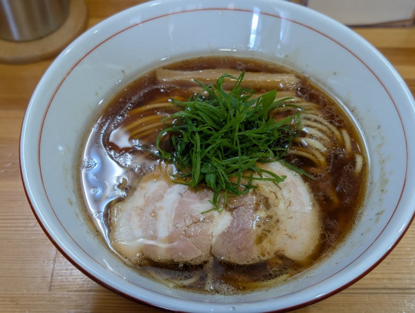 「豚中華そば」@麺屋電龍の写真