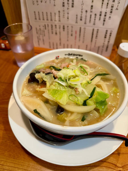 「手打ち味噌ラーメン」@会津喜多方RAMEN 二代目 いわいやの写真