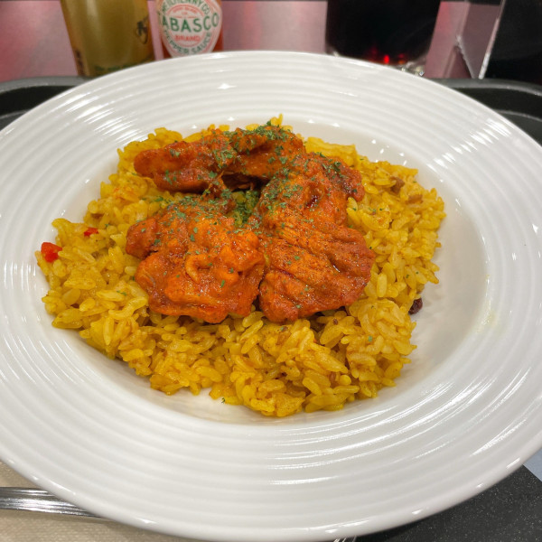 「ドライカレー～ごろっとタンドリーチキン～」@カフェ・ベローチェ 茅場町駅前店の写真