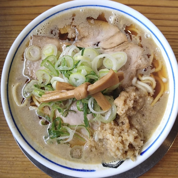 「せあぶら煮干」@中華そば ひらこ屋 㐂ぼしの写真