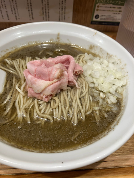 「特濃煮干蕎麦　1200円」@麺処 にぼし香 菊名店の写真