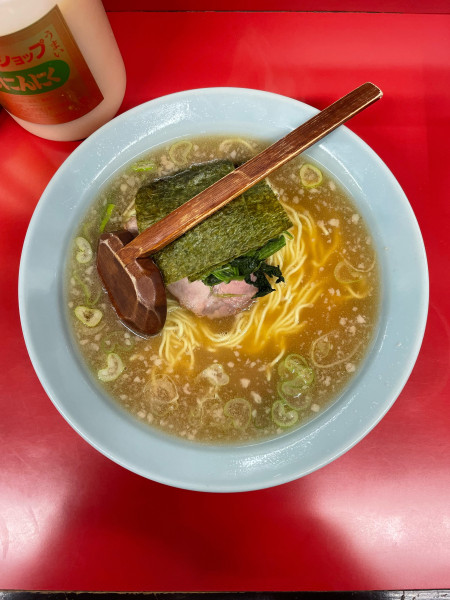 「ラーメン(650円)麺固め」@ラーメンショップ 相模原店の写真