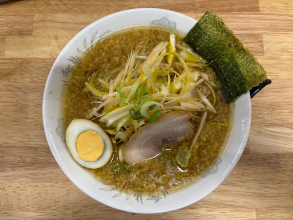 「味噌ネギラーメン」@らーめん 三水 つくば店の写真