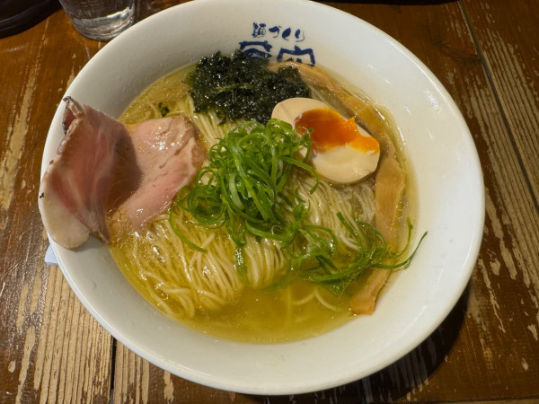 「磯潮らぁめん　特盛」@麺づくり 蒼空 本店の写真