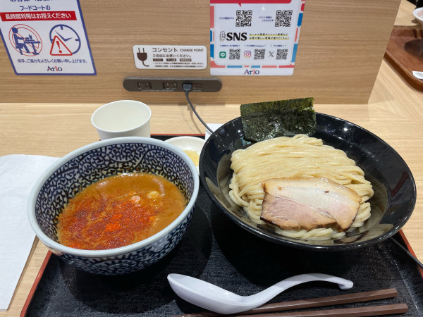 「つけ麺」@豚骨一燈 アリオ葛西店の写真
